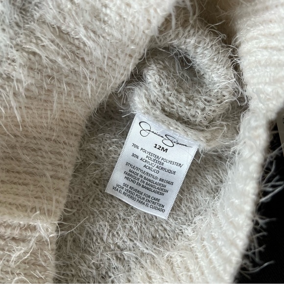 NWT Jessica Simpson Tan Zebra Sweater Set Size 12 Months - Picture 4 of 8